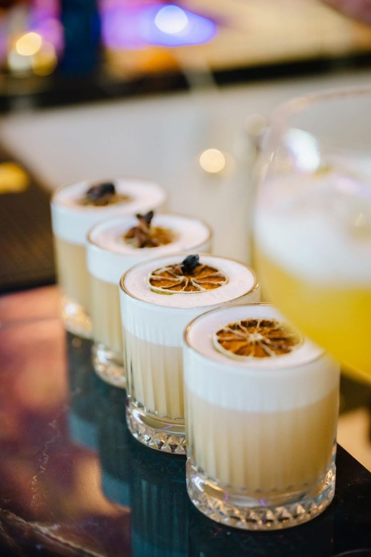 Bartender preparing a whisky cocktail