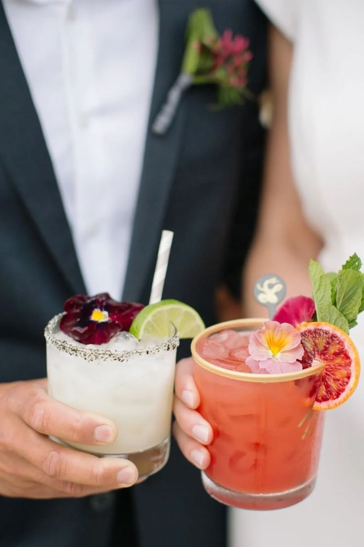 Custom cocktail menu