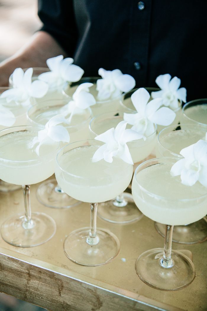Wedding signature cocktails
