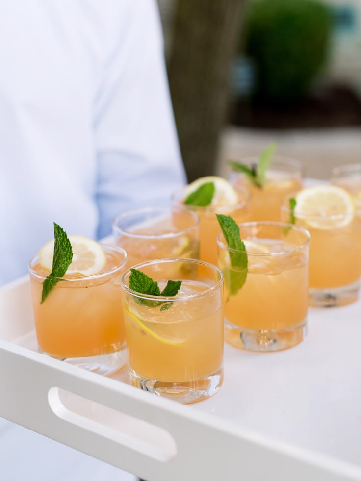 Private event cocktails