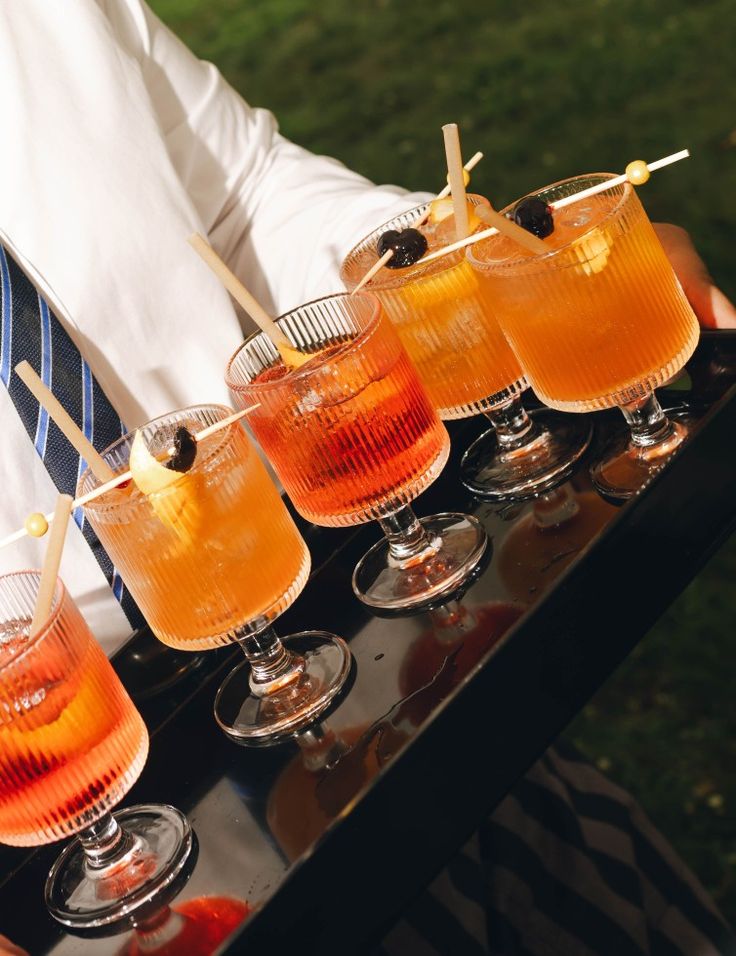 Corporate signature cocktails